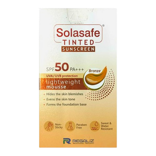 Solasafe Tinted Bronze Sunscreen SPF 50 40gm