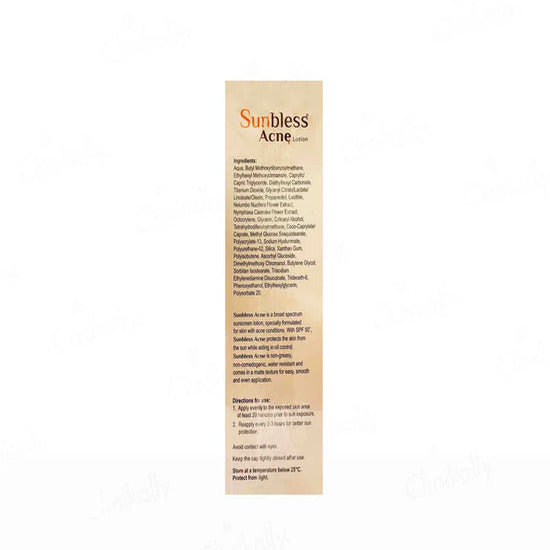 Sunbless Acne Lotion SPF 50+ PA+++ 50ml