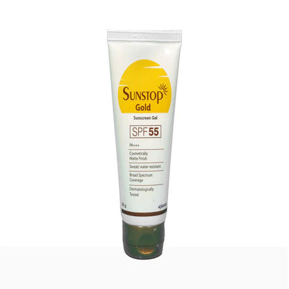 SunStop Gold Sunscreen Gel SPF 55 PA+++, 50GM