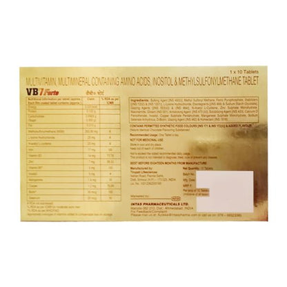 VB7 Forte TAB 1 x 10 Tab Pack of 2