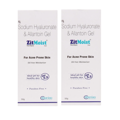 ZitMoist Gel For Acne Prone Skin 50gm,