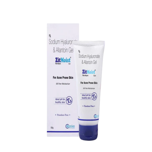 ZitMoist Gel For Acne Prone Skin 50gm,